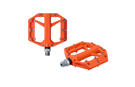 Shimano PD-GR400 Flat Pedals with Orange Knobs