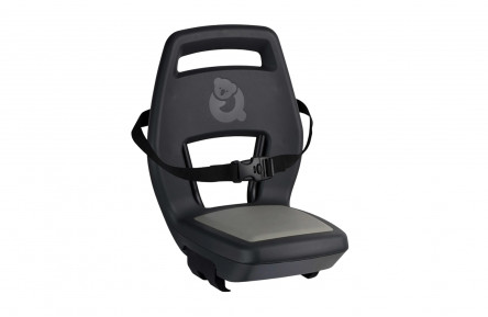 Qibbel Junior 6+ Grey - anthracite/grey (incl. belt, footrests and foot protection plates)