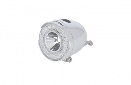 Headlight XLC CL-E01 LED Chrome