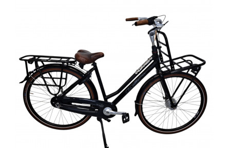 Damesfiets Gazelle Miss Grace 28"/50cm/zwart/transport