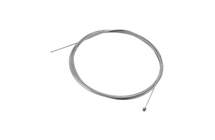 FALKX Derailleur inner cable incl. anti-fray, nipple 4x4 mm. 1.2mmx2.10m