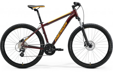 Merida BIG SEVEN 15 BURGUNDY RED/ORANGE L