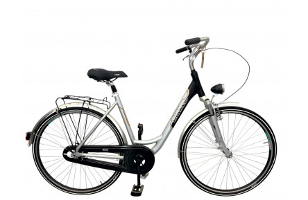 Woman's bicycle Bikkel w/silver/al/sity/28/51cm