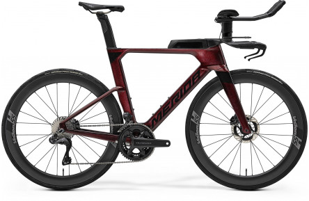 Merida TIME WARP TRI LIMITED BURGUNDY RED/BLACK XS