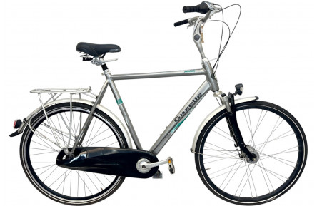 Man's bicycle Gazelle Orange 28" 61 cm gray