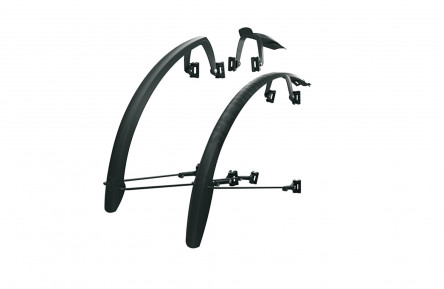 Mudguard set with stays SPEEDROCKER 28" black