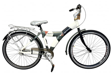 Girls bicycle Alpina Legend 24"/26cm/white-gray