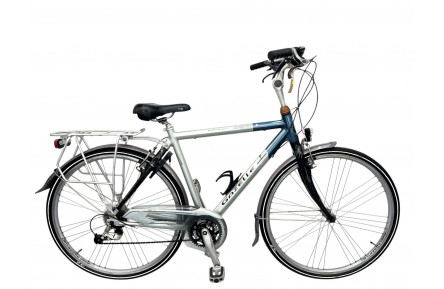 Herenfiets GAZELLE MEDEO silver/28/w/al/sity/54