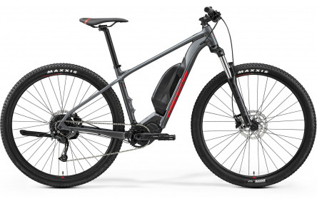Merida E-BIG NINE LTD COOL GREY/RED BLACK L 48CM