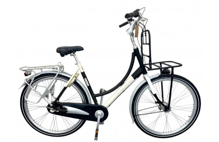 Damesfiets Batavus Diva D/al/blauw/28/stad/f56cm