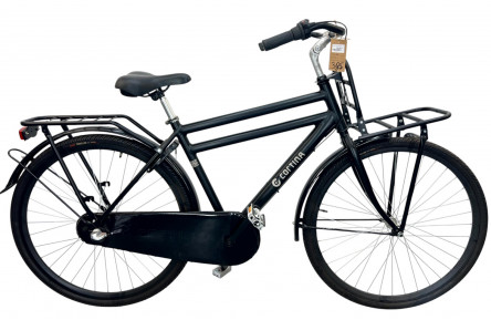 Man's bicycle Cortina Man Silver 28"/50cm/blakc