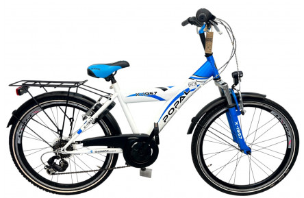 Boys bike Popal X1957 J/al/bl-white/24/f40