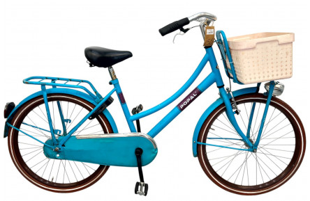 Woman's bicycle POPAL w/st/blue/kids/24/41cm