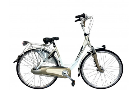 Damesfiets Gazelle Orange Plus D/al/grijs-wit/28/stad/f46cm
