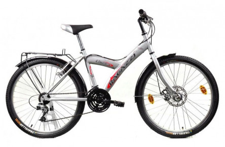 Jongensfiets Ragazzi Liner 24" XS grijs