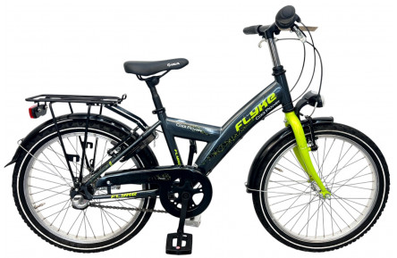 Jongensfiets Flyke Cool Power J/al/grijs/20/f30