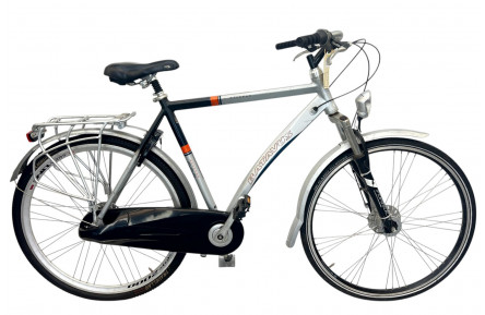 Man's bicycle Batavus Weekend silver/28/sity/al/m