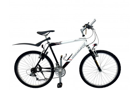 Man's bicycle Concept Arrow H/zwart-wit/al/26/sport/f51cm