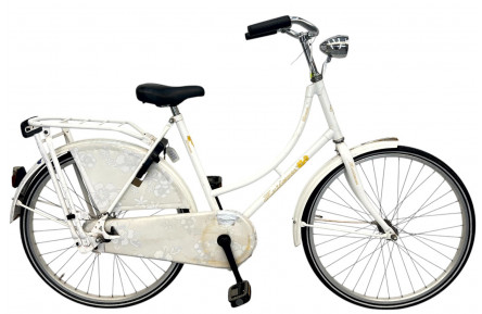 Woman's bicycle Zuiderzee Breeze white/28/W/51cm
