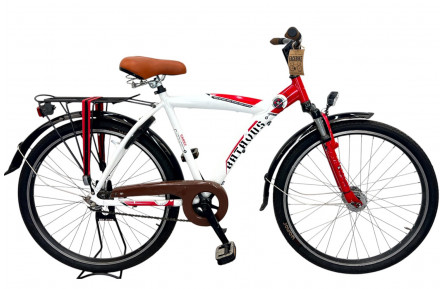 Boys' bike Batavus Snake 26"/48cm/red-white