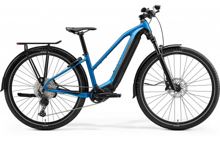 Merida E-BIG TOUR 600EQ SILK BLUE/BLACK S 38CM
