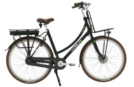 E-BIKE VOGUE ELITE 57cm/7s/Mat-zwart-bruin/36V 13Ah 468Wh