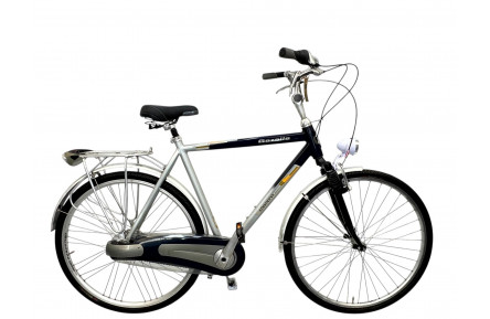 Herenfiets Gazelle Chamonix 28" 58 cm grijs/blauw