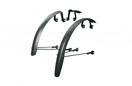 Mudguard set with stays SPEEDROCKER XL 28" black