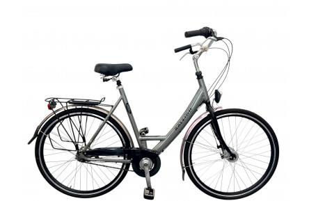 Damesfiets Raleigh Superbe 28" 58 cm grijs