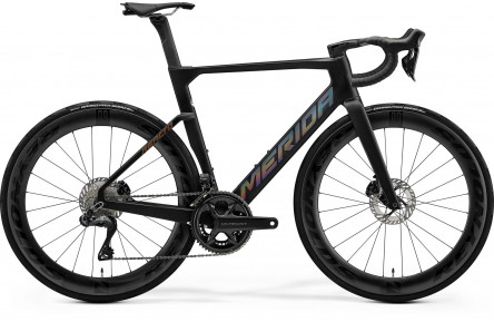 Merida REACTO 8000 SILK BLACK/GLOSSY DARK SILVER L