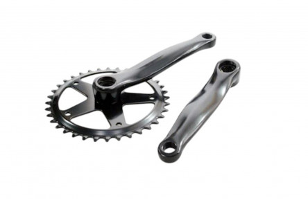 HZB CRANKSET 36 TOOTH 152 MM CRANK LENGTH BLACK1836152-STZW