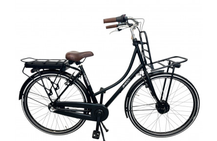 Woman's bicycle E-bike Amigo E-strog 28"/52cm/black/(36V 12.8Ah 460.8Wh)