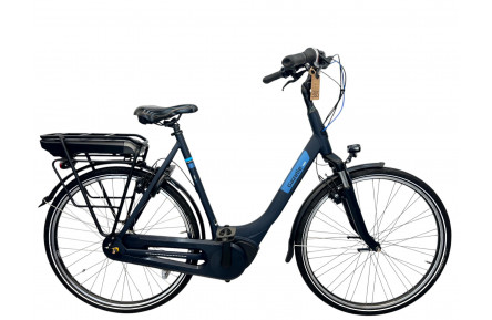 Damesfiets Gazelle Paris E-bike D/al/Blauw/28/stad/f62 (36V 11Ah 400Wh)